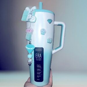 Tiffany & Co. Brumate Aqua Glitter Ombré Era 40oz